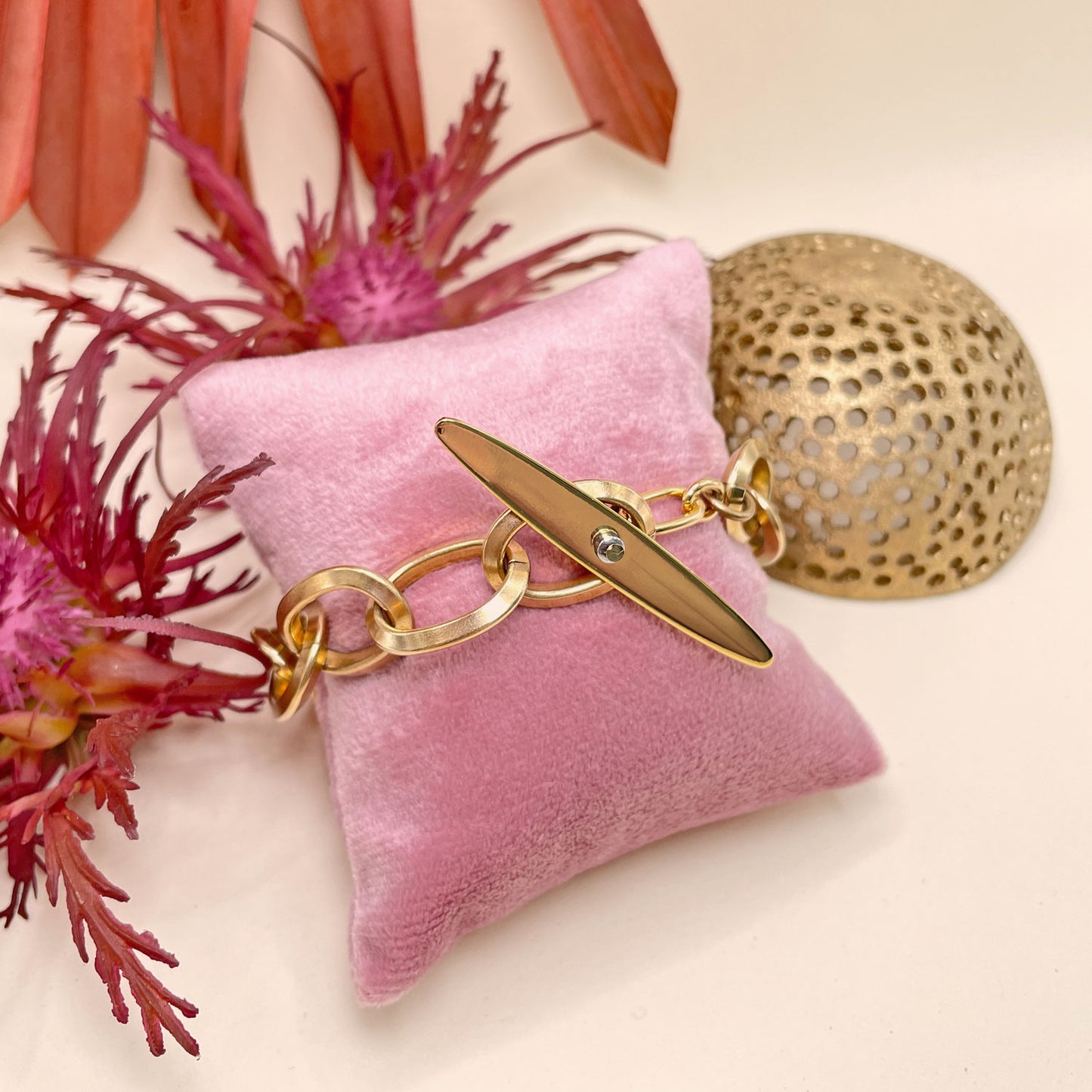 Galatea Bracciale Catena con T-bar