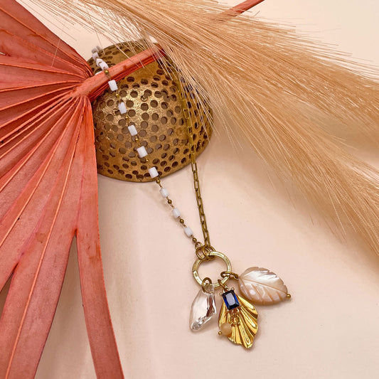 Collana Alchemilla con Charms
