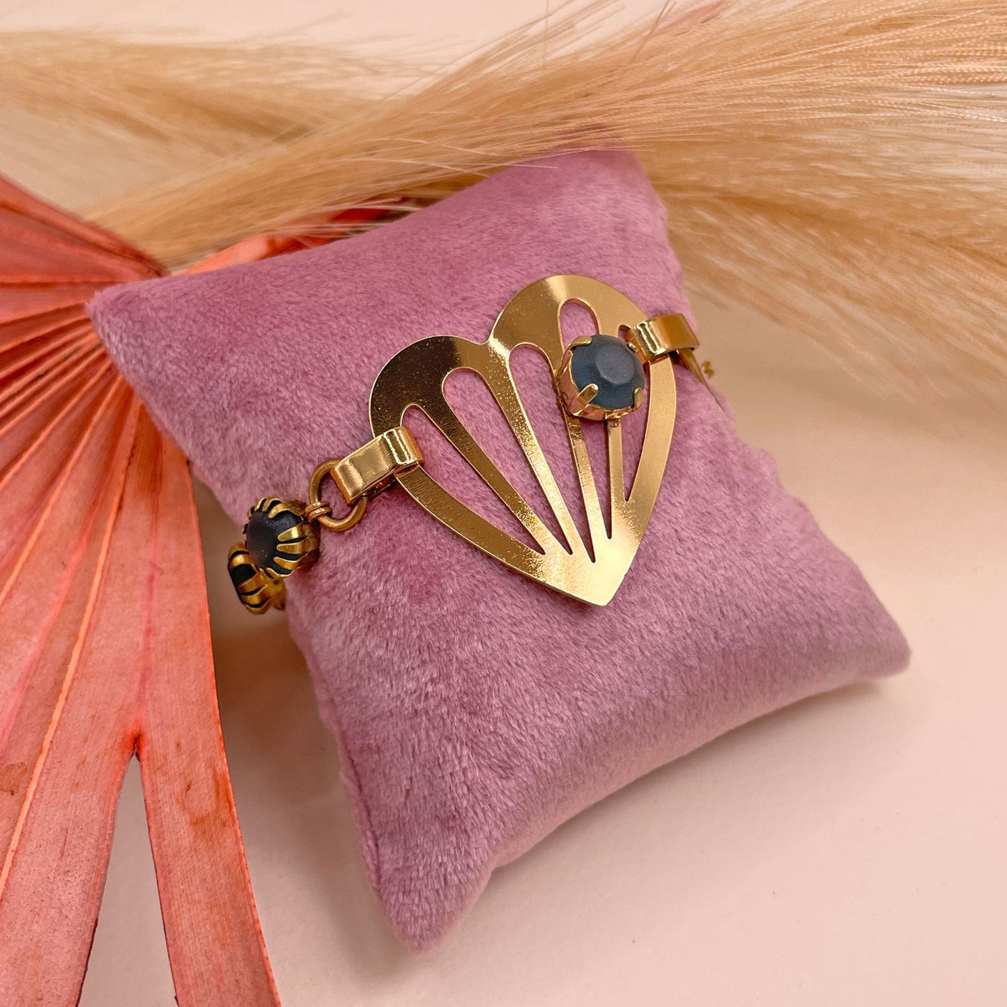 Freia Bracciale con Cristalli Blu