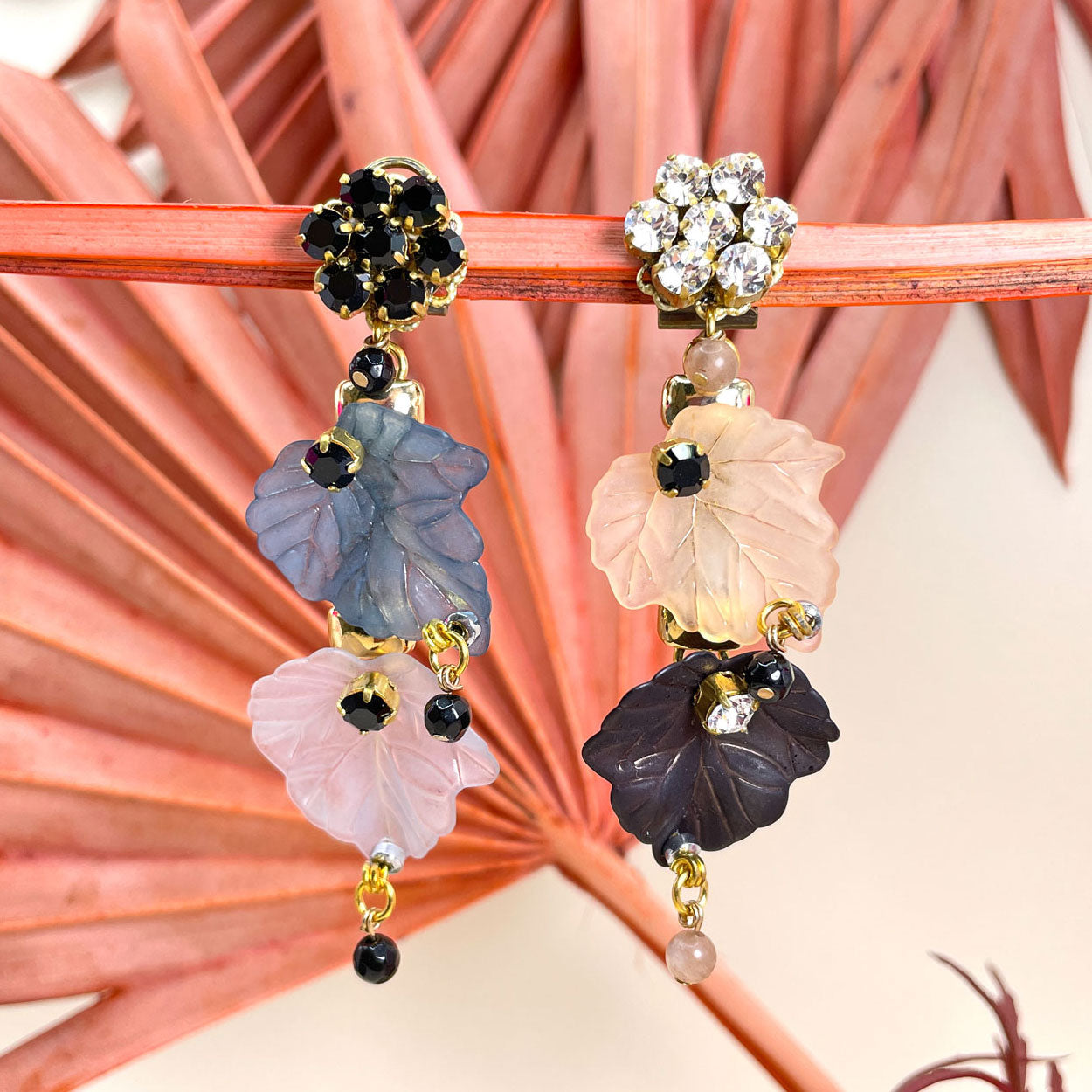 Elanor Two Leaves Earrings