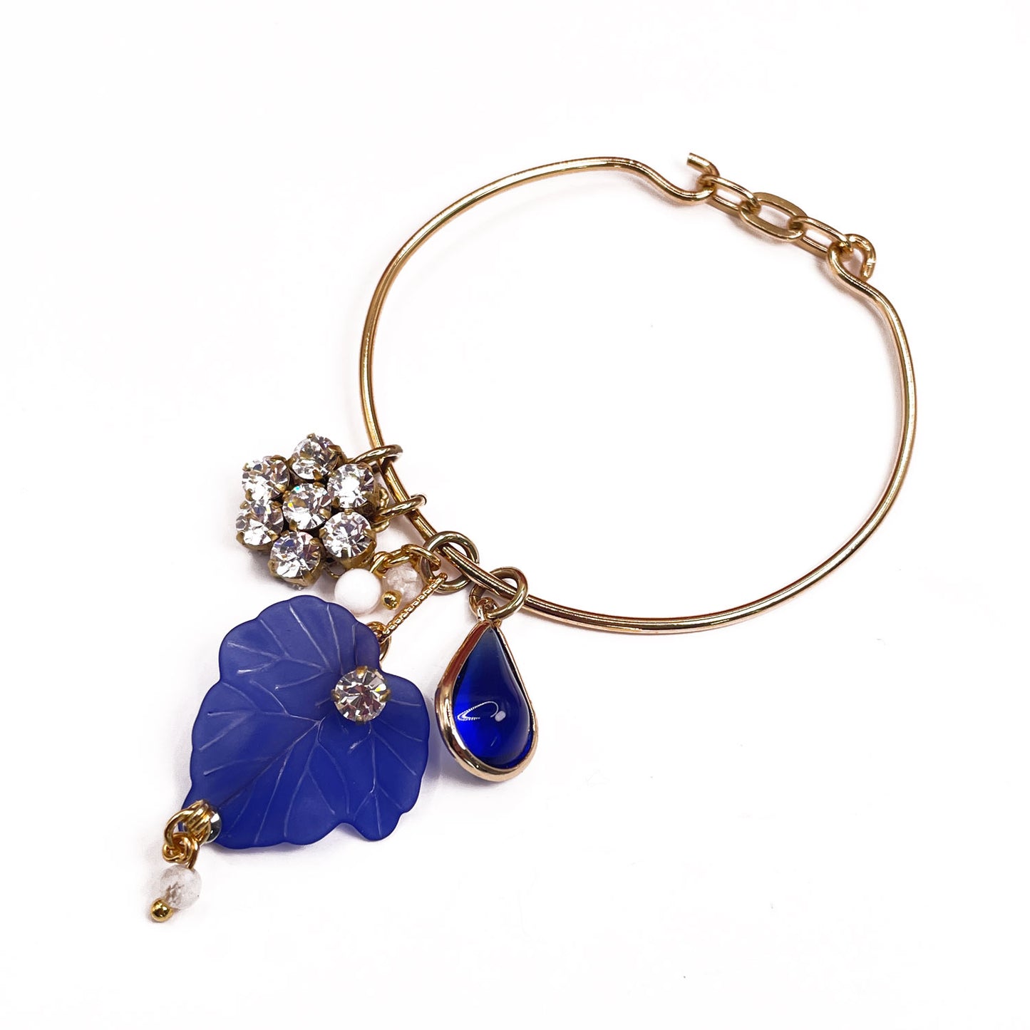Elanor Bracciale in Ottone con Foglia