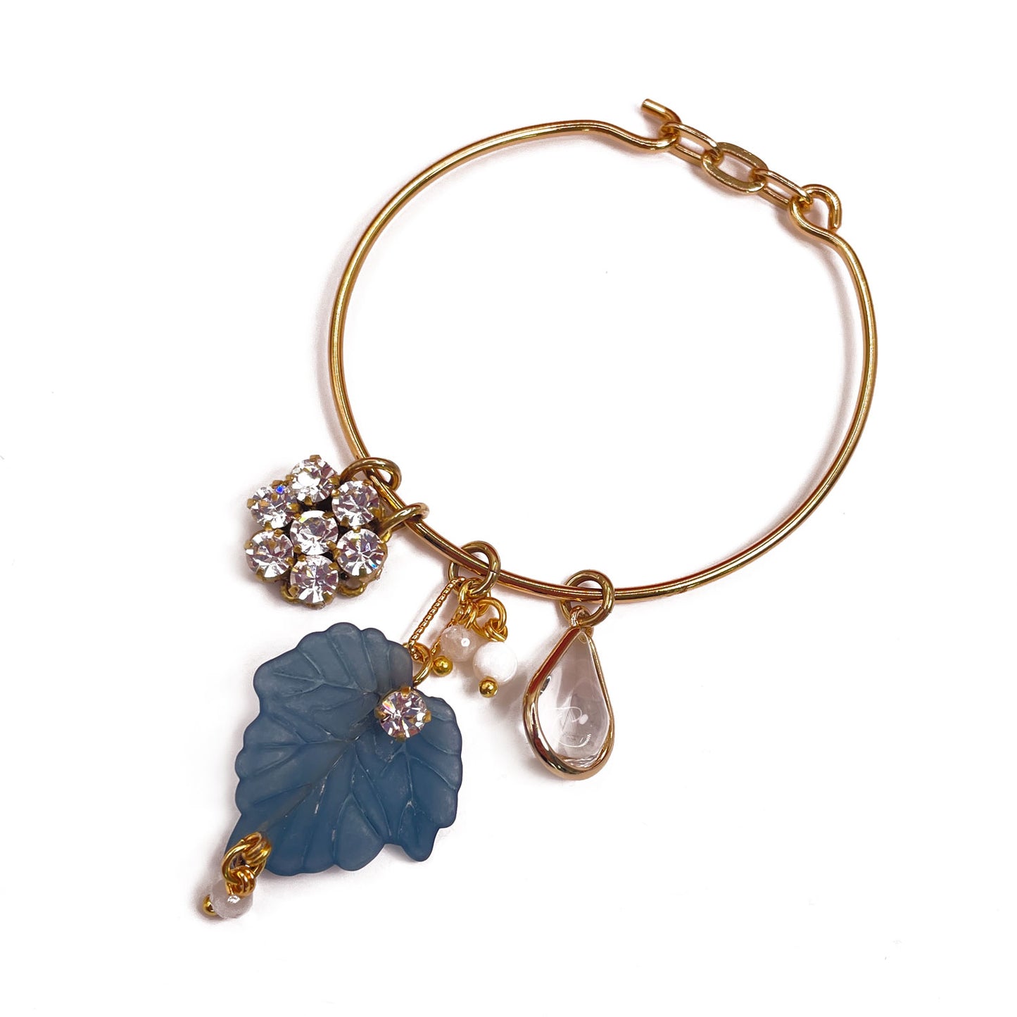 Elanor Bracciale in Ottone con Foglia