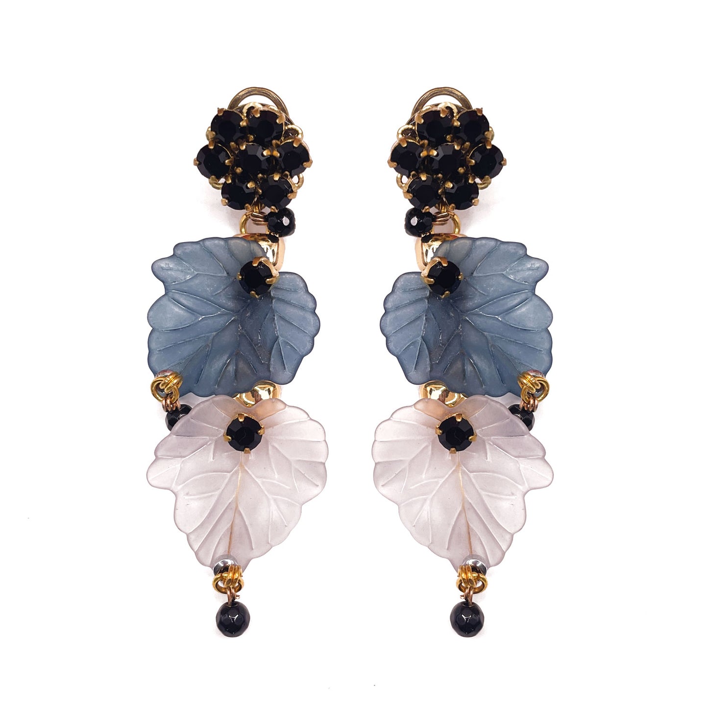 Elanor Two Leaves Earrings