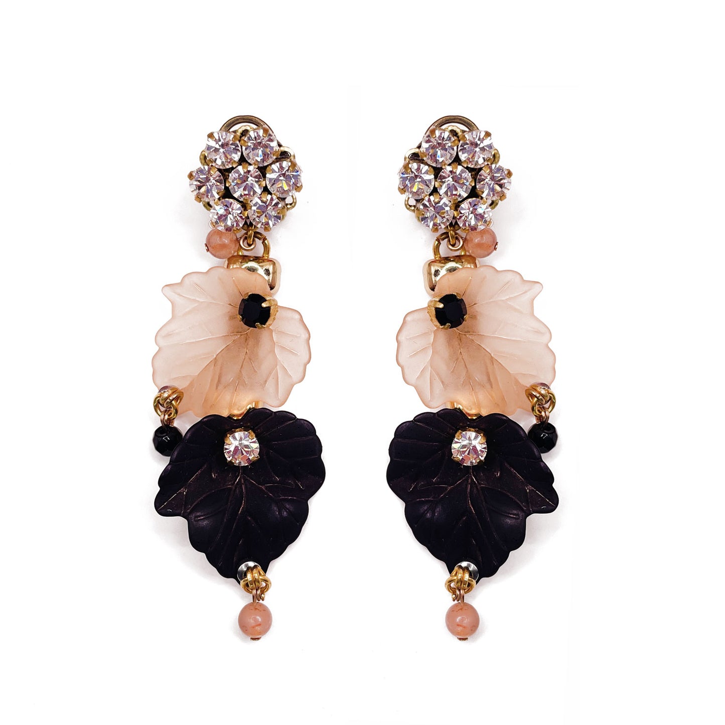 Elanor Two Leaves Earrings
