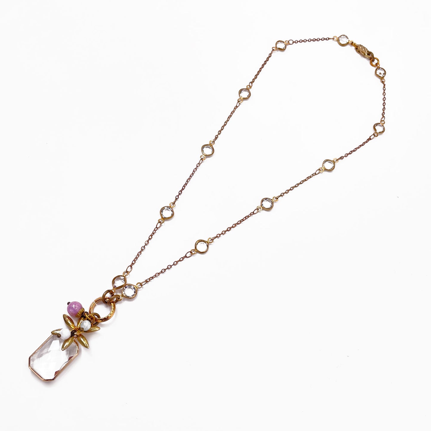 Frutti Di Bosco Necklace with Crystal Pendant