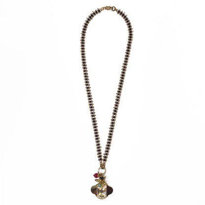 Frutti Di Bosco Necklace with Black Chain